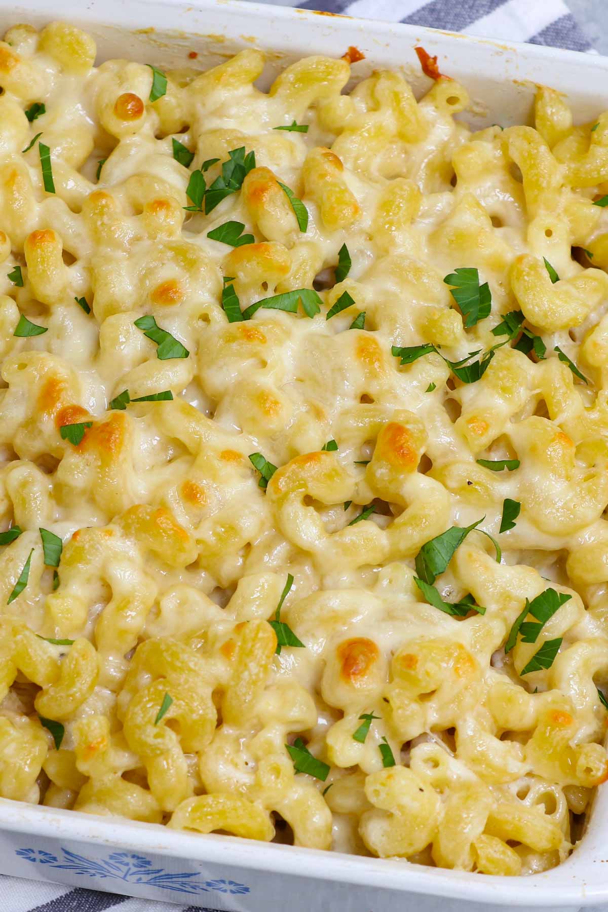 This creamy and cheesy Cavatappi Pasta is a grown-up version of mac and cheese. Also called corkscrew pasta, cavatappi noodles are delicious on its own or served as a side at your next family dinner. I used a homemade cheese sauce to take this recipe over the top!
