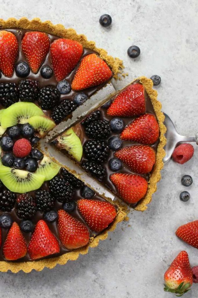 Fruity Chocolate Tart