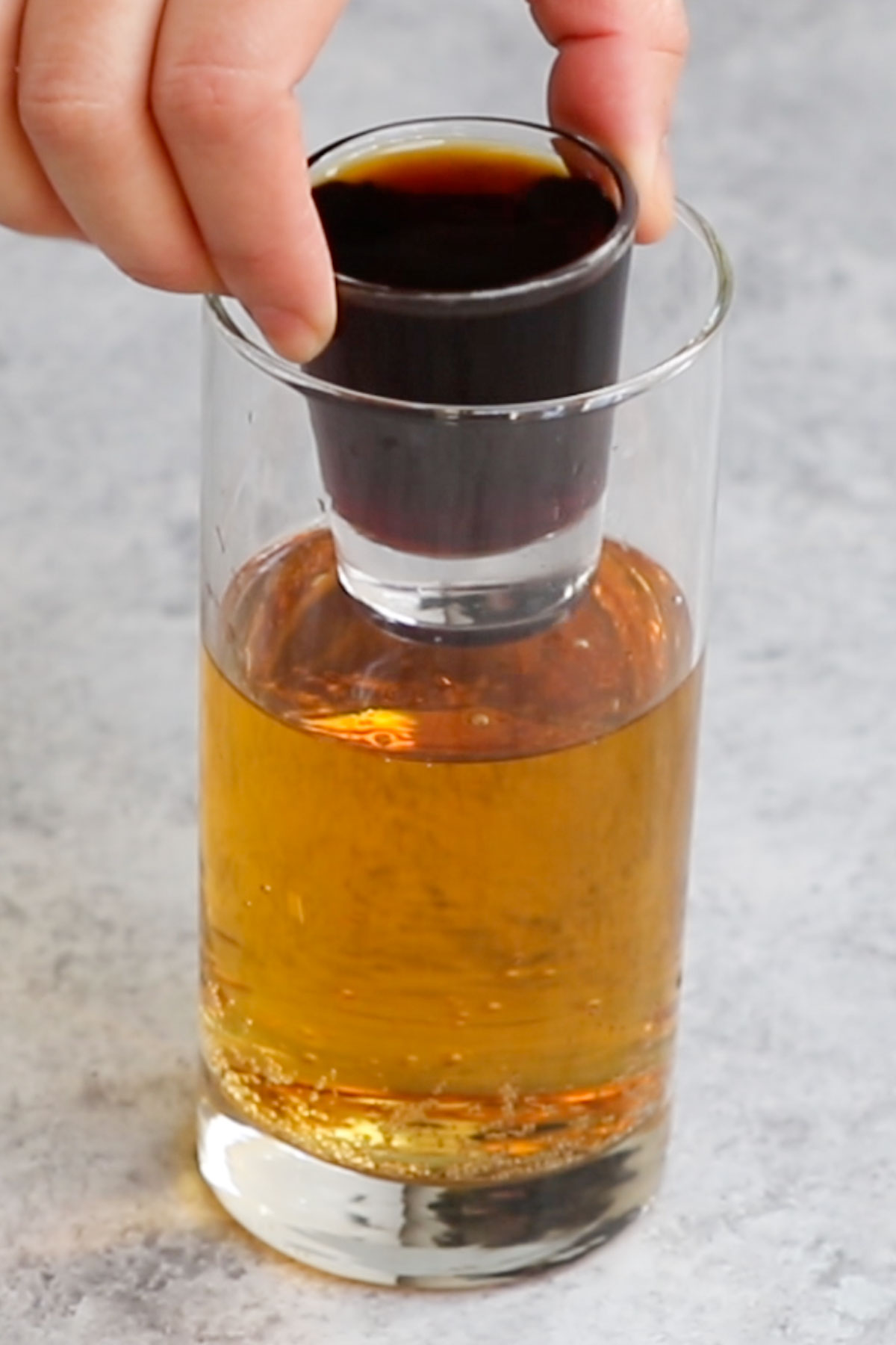 Jager Bomb or Jägerbomb is a simple cocktail that takes 3 minutes to make, but don’t underestimate its ability to get a party started! Every bartender knows this popular drink and it has only 2 ingredients – Jägermeister shot and Red Bull energy drink.