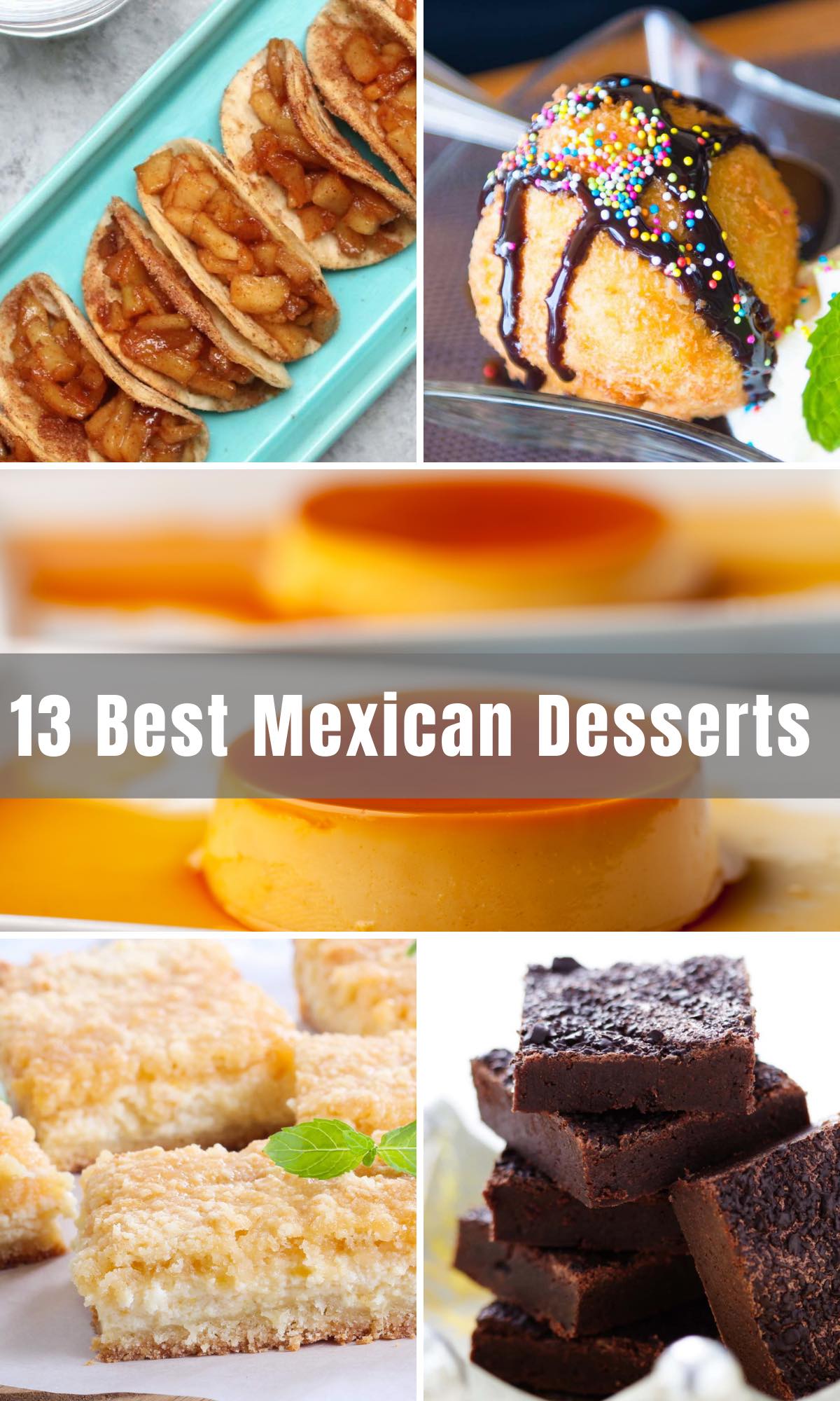 Best authentic Mexican Desserts all in one place! Warmed up, cooled down and everything in between – comer hasta (eat up)! You have likely heard of churros, but what about Fried Ice Cream or Rumchata Cakes? Or how about Apple Pie Tacos? 