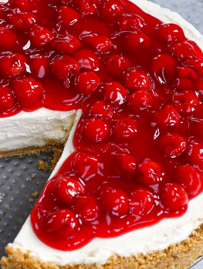 This easy Philadelphia No-bake Cheesecake is made completely from scratch! With a smooth and creamy filling and a crumbly graham cracker crust, this cool whip cheesecake is a crowd-pleasing dessert that requires no baking! All you need to do is to mix the ingredients and let the cheesecake set in the refrigerator.