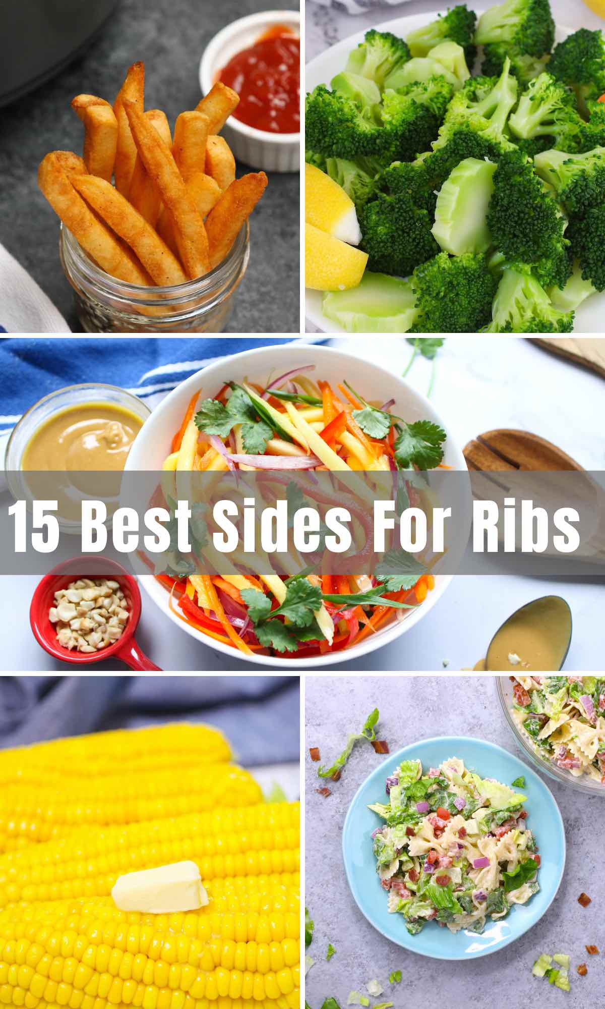 When you think of BBQ Ribs, you can easily picture those hot summer days with family and friends at a barbeque. Great side dishes will take your ribs experience to the next level. From bread to salads to healthy side dish ideas, we’ve collected 15 best side dishes you can serve with ribs!