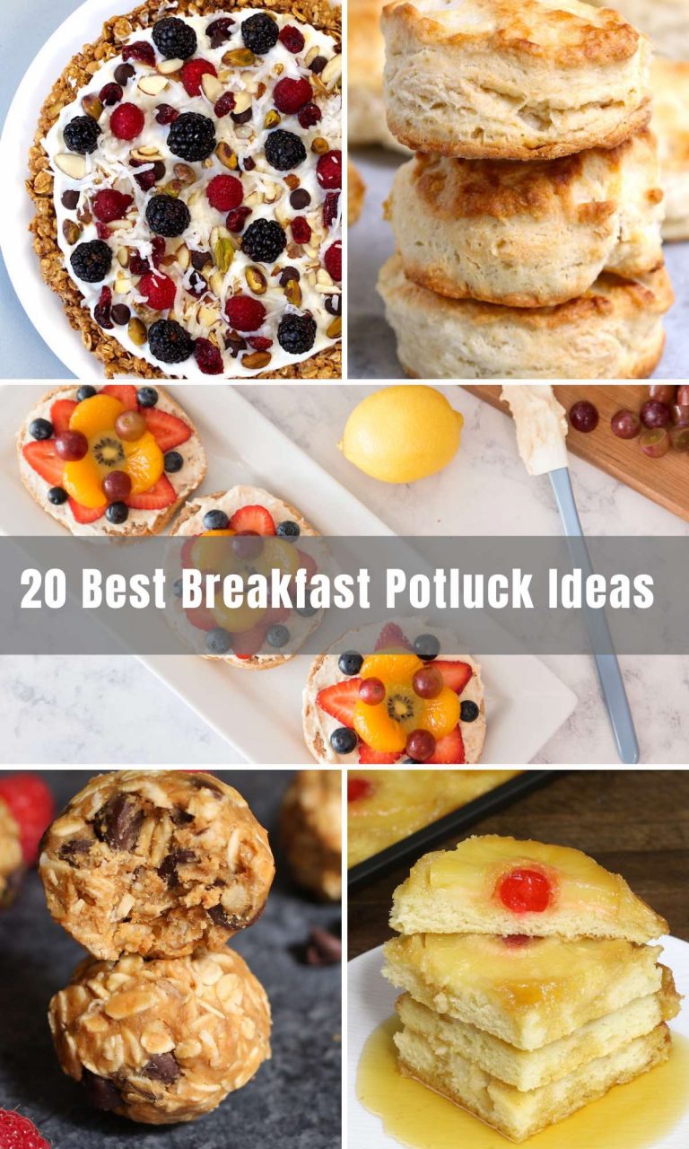 20 Best Breakfast Potluck Ideas (Or Brunch Potluck for Work Gatherings ...