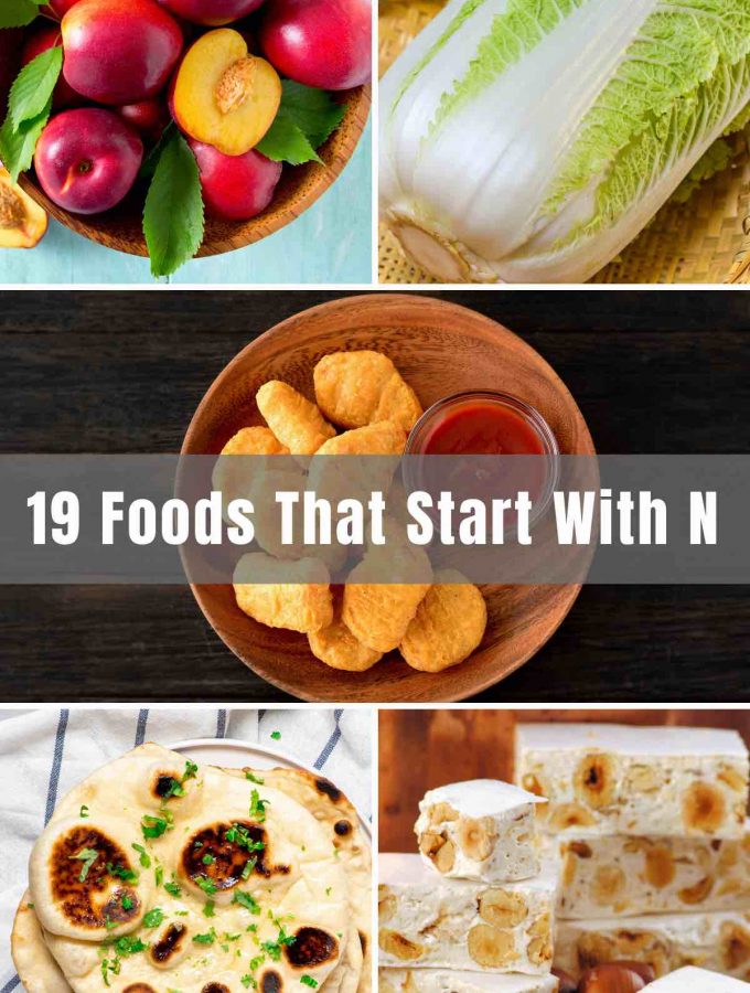 Foods that start with ‘N’ – let your mind wander. From bread to vegetable and rice dishes, soups, pizzas, fruits, nuts, and chocolate treats, we’ll give you a scouting report on them all!
