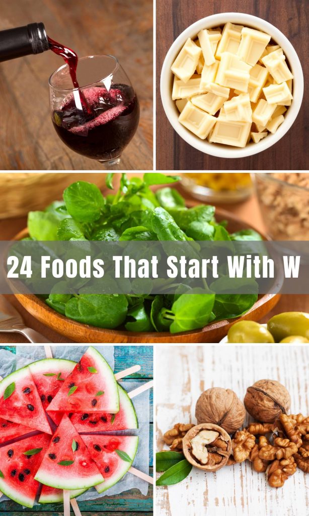 Whether you’re trying to win at trivia, or maybe teaching your kids about the alphabet, at some point, you may look for foods that start with a certain letter. ‘W’ isn’t exactly an easy one to think of, but we’ve done the job for you with 24 delicious foods that start with ‘W’.