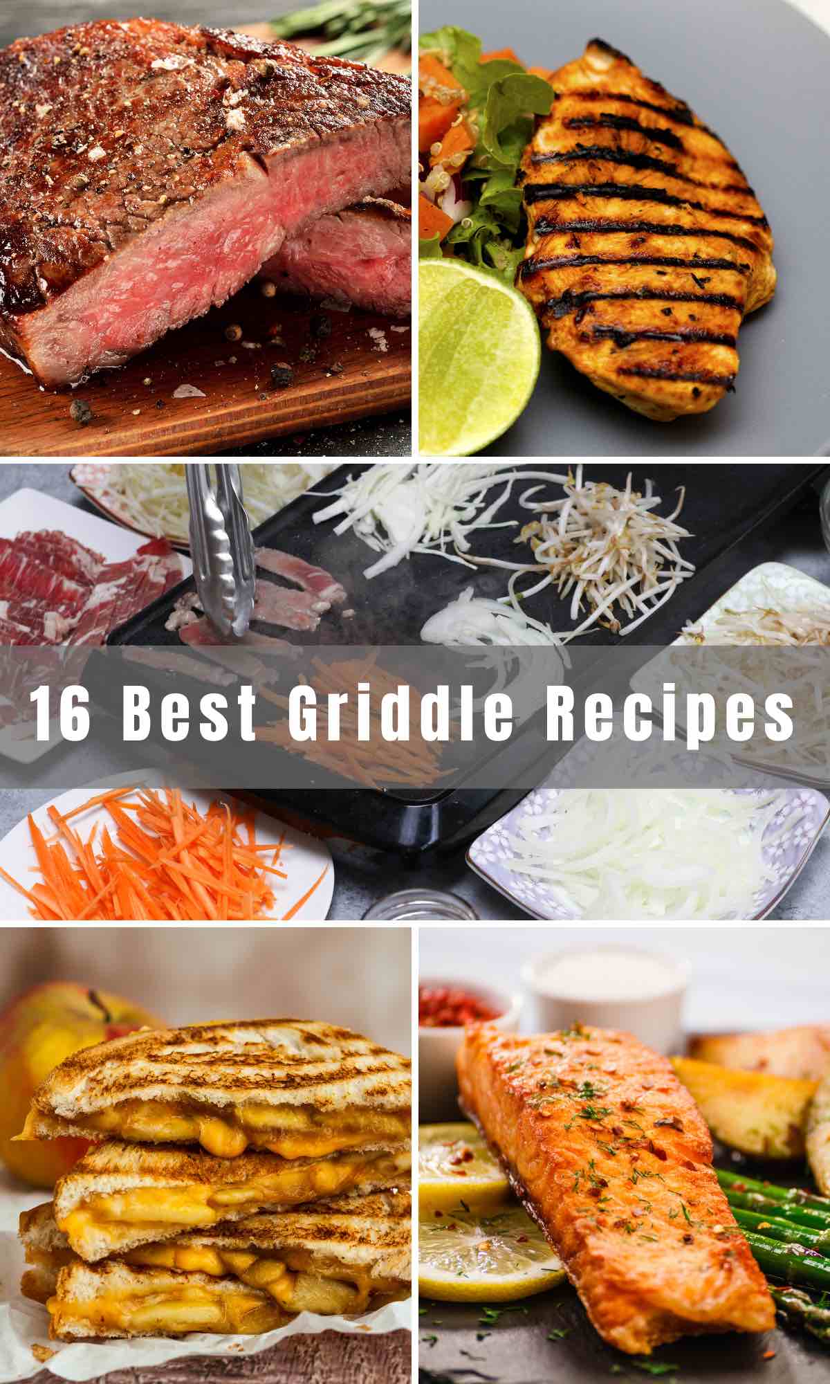 Did you know that there are so many dishes you can make on your Blackstone griddle besides pancakes for breakfast? Is there anything better than a grilled cheese sandwich on a flat griddle? From healthy recipes to camp favorites, we're about to take you on a hay ride of Griddle Recipes you won't forget!