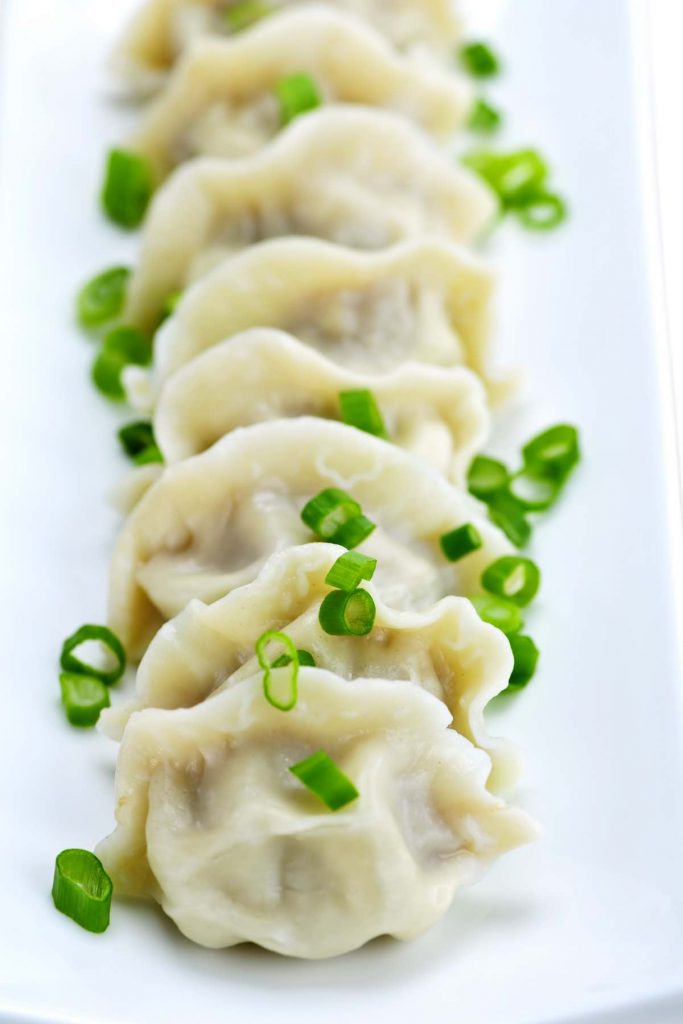Jiaozi or dumpling
