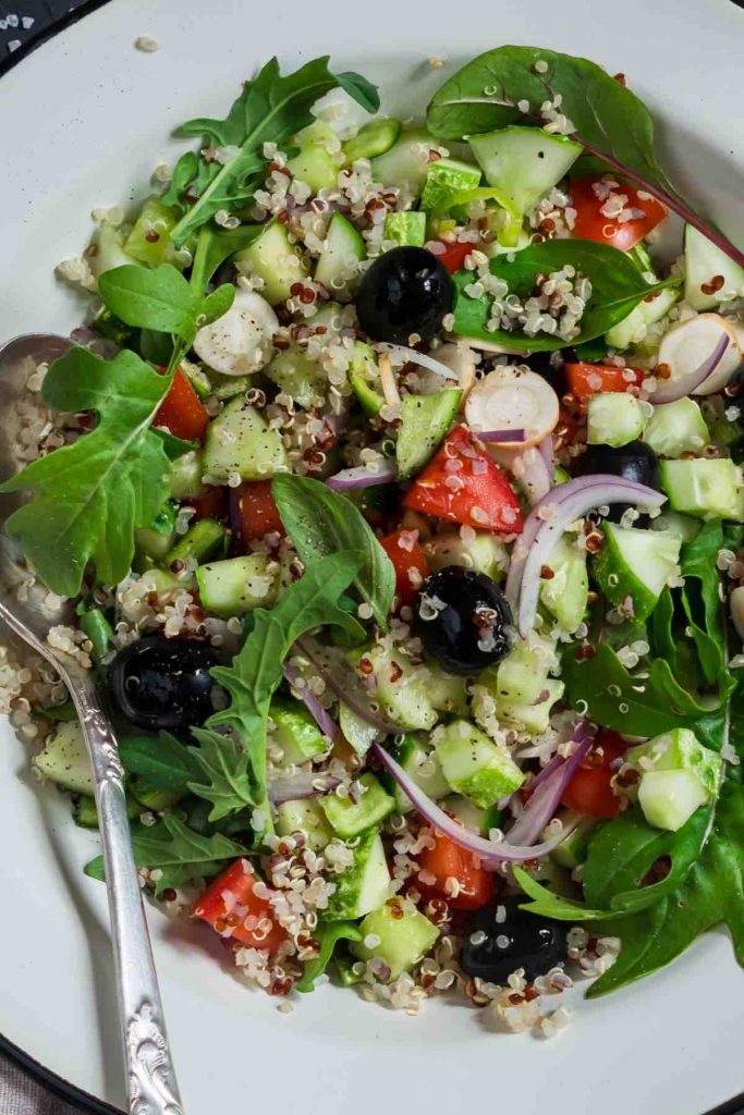 Mediterranean Quinoa Salad