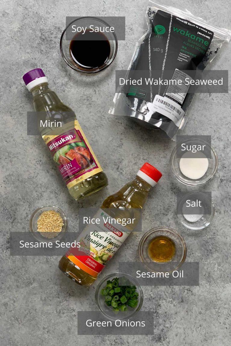 Seaweed Salad (Easy Japanese Wakame Salad Recipe)