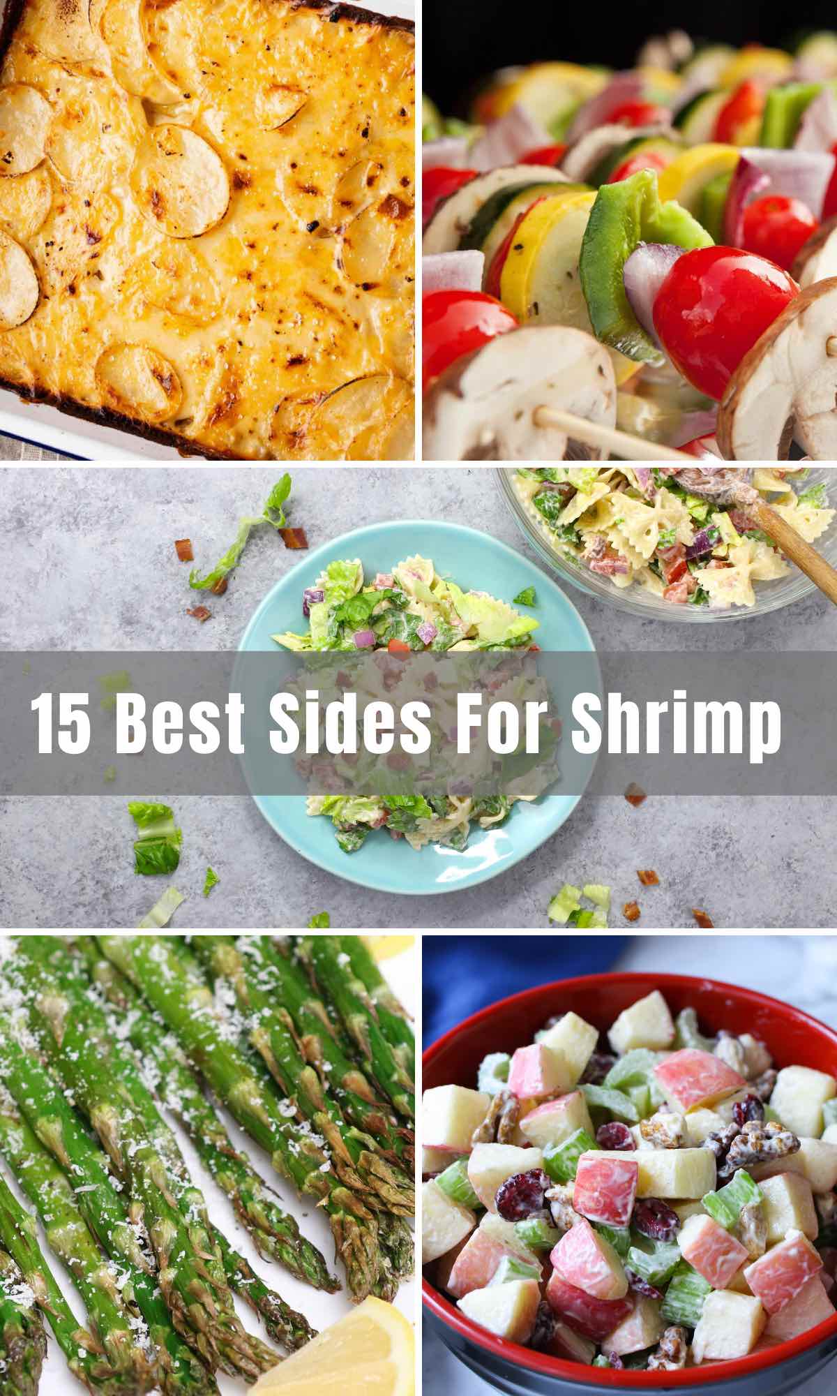 Looking for side dishes to serve with shrimp? We’ve collected some quick and easy side dishes for shrimp, from veggies, salad, to potatoes, rice, and more. Whether you’re having BBQ shrimp, boiled shrimp, or grilled shrimp, I’m sure you’ll find something you like from this list. 