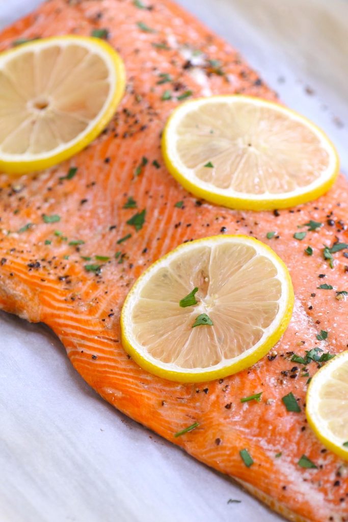 Baked Sockeye Salmon