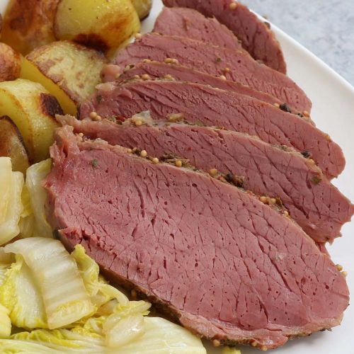 Corned Beef Internal Temperature Guide IzzyCooking