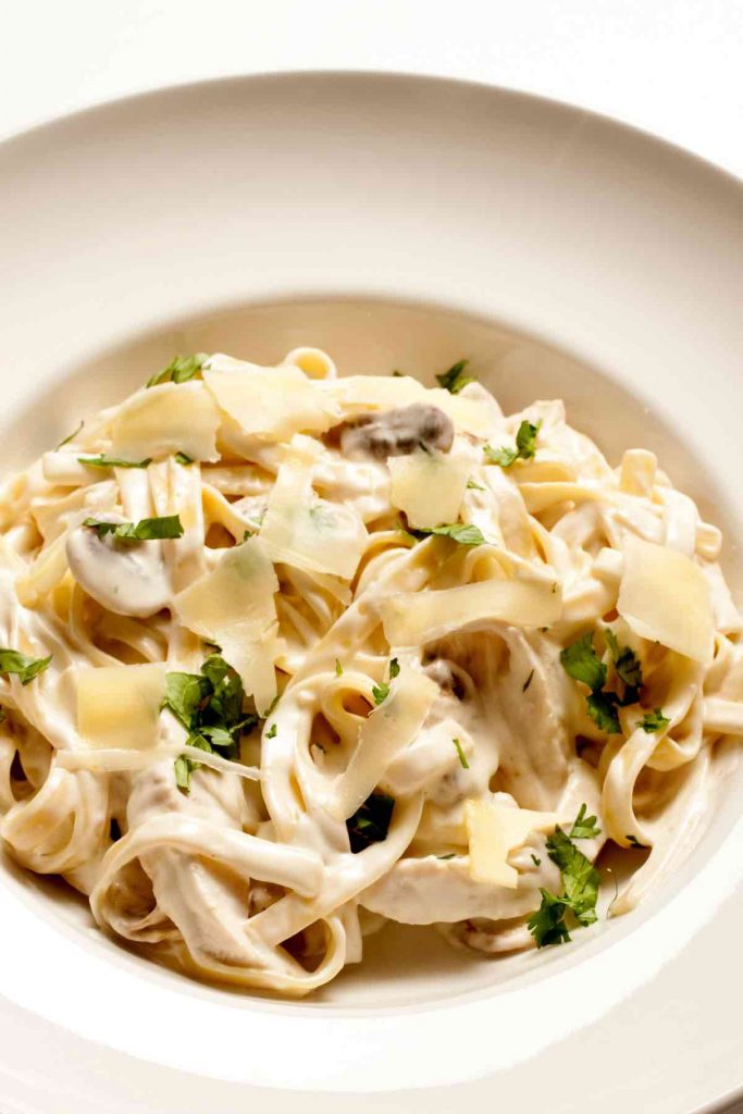 Steak Alfredo Pasta