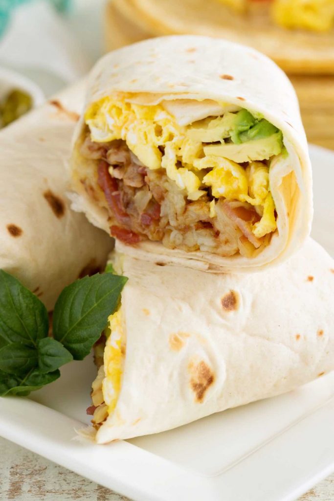 Steak and Potato Breakfast Burritos