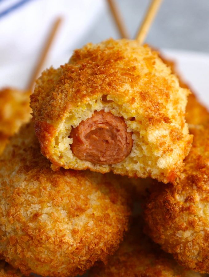 Air Fryer Corn Dogs