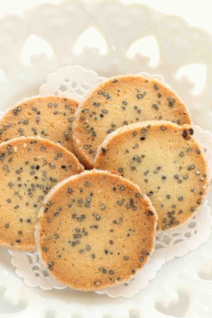 Black Sesame Seeds Cookies