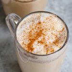 This homemade Starbucks copycat Chai Tea Latte gives you all the delicious flavor of the store-bought drink at the fraction of the price. It’s a caffeinated latte that makes the perfect warm drink on a cool day, and equally as good iced too. You can now save money and make this easy recipe at home with a few simple ingredients.