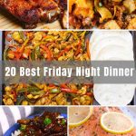 These 20 Easy Friday Night Dinner Ideas will wrap up your work week and kick off the weekend with the best delicious recipes. No more frozen pizza or restaurant take-out. Stir-frys, meatloaf, casseroles, tacos, lasagna...all lie ahead.