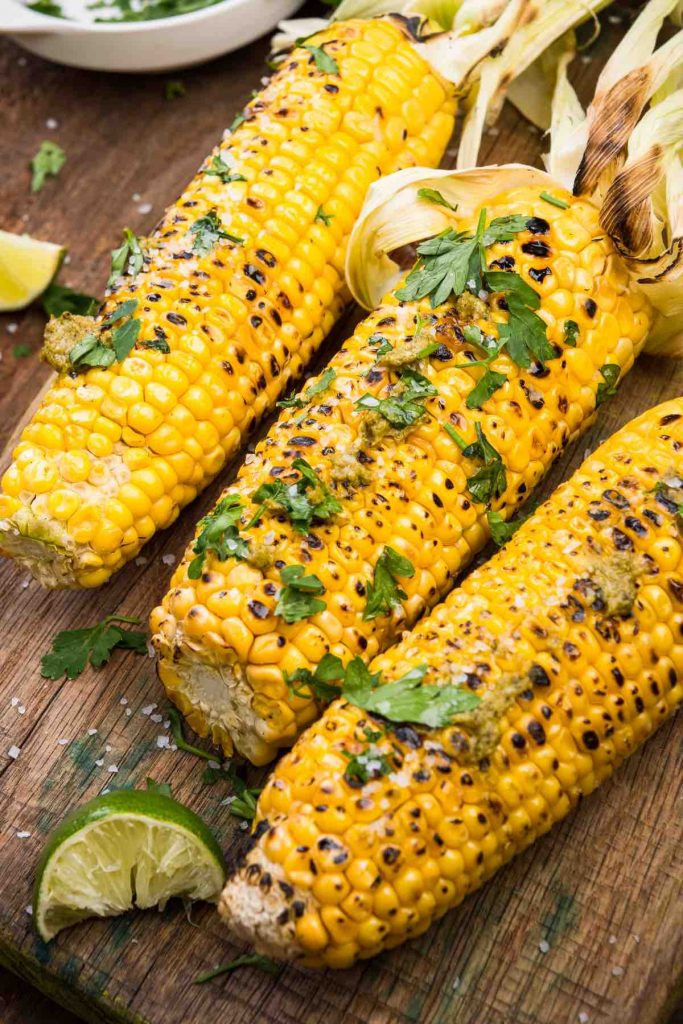 Grilled corn