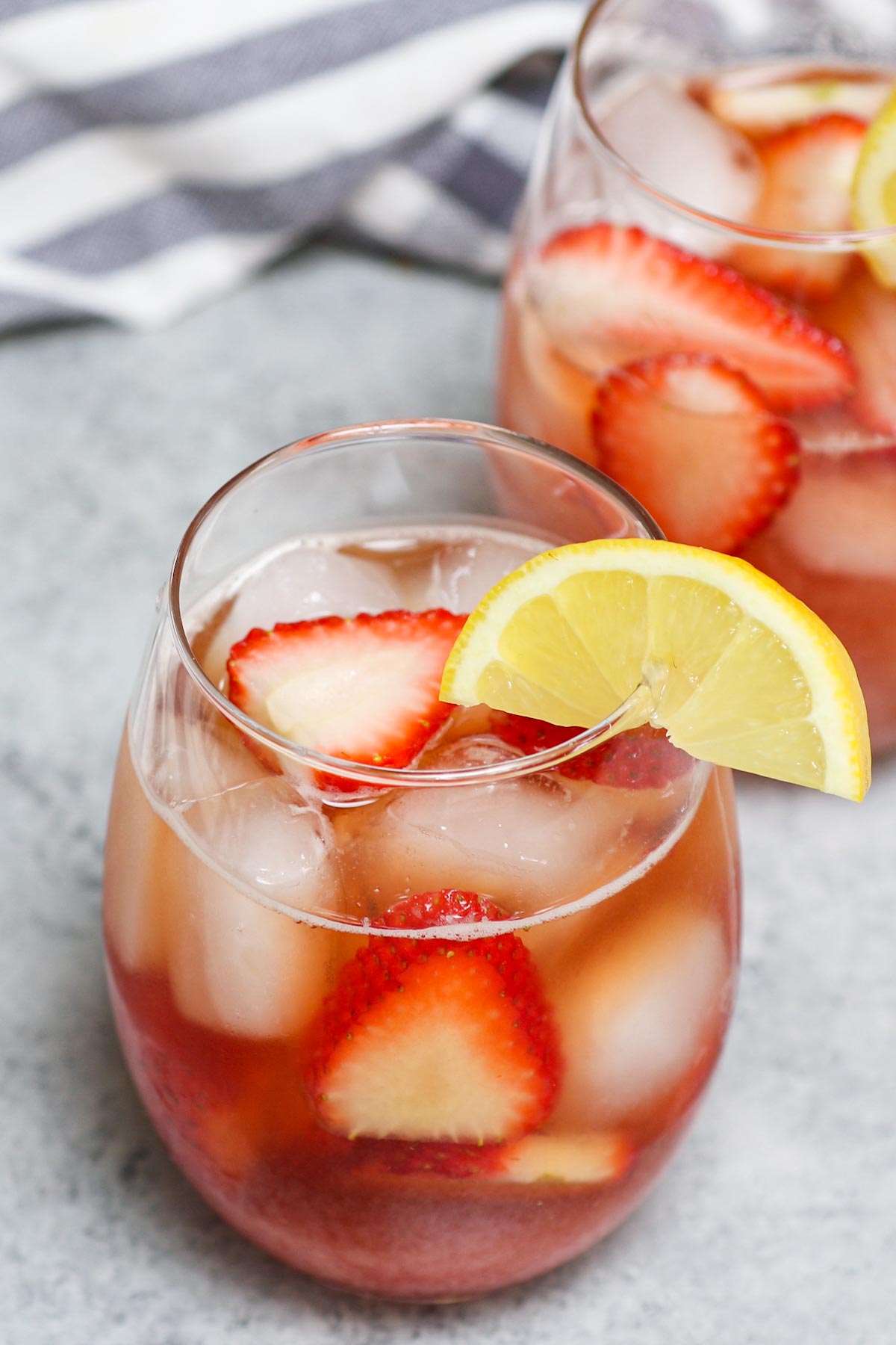 Strawberry Hennessy is the flavor combo you never knew you needed. The rich, smooth taste of cognac, paired with bubbly champagne and sweet strawberry syrup is incredibly refreshing and delicious. If you like to get lit with a fruity margarita cocktail, you’re sure to enjoy this one!