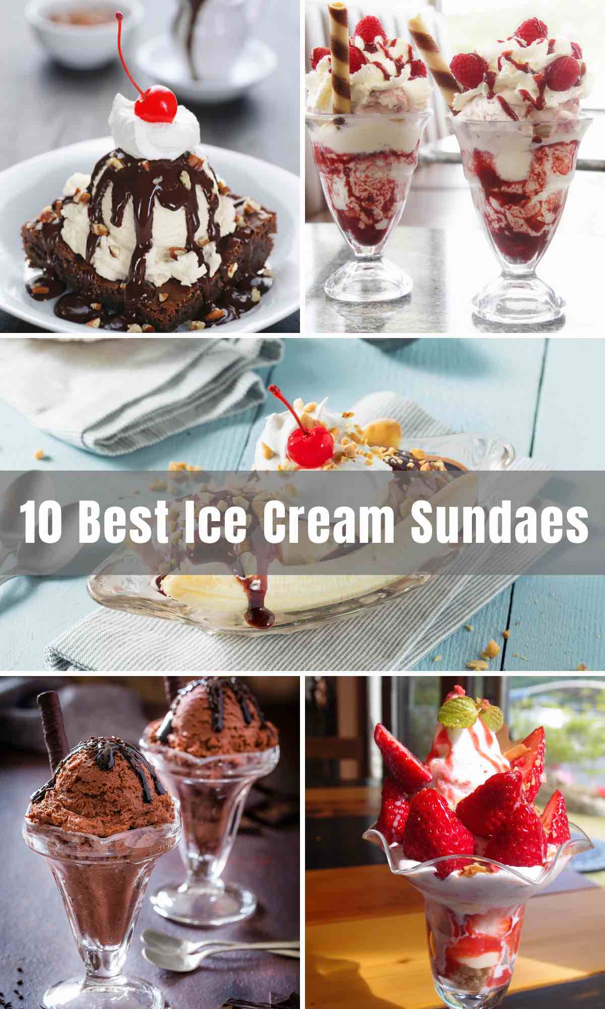 fancy ice cream sundae