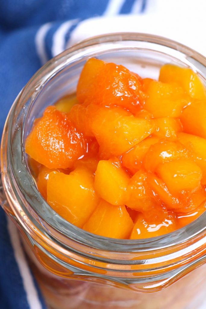 Simple Peach Compote