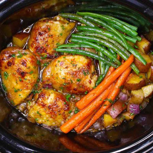 The 15+ Best Slow Cooker Chicken Thigh Recipes - Green Healthy Cooking