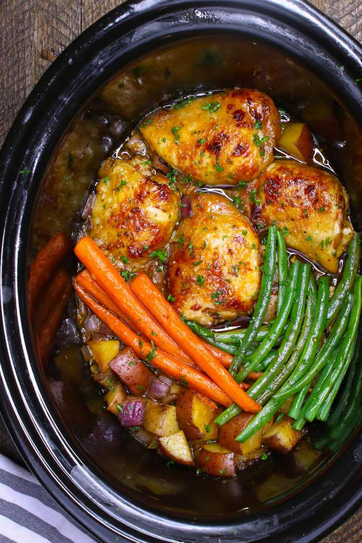 31 Best Easy Slow Cooker Chicken Recipes - IzzyCooking