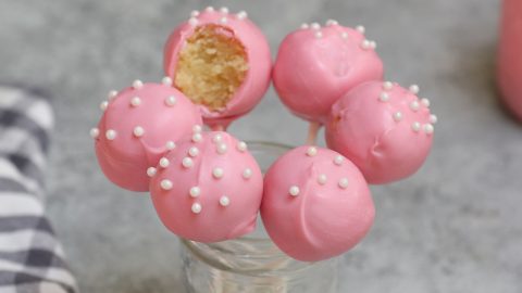Protein Cake Pops - Fit Foodie Finds