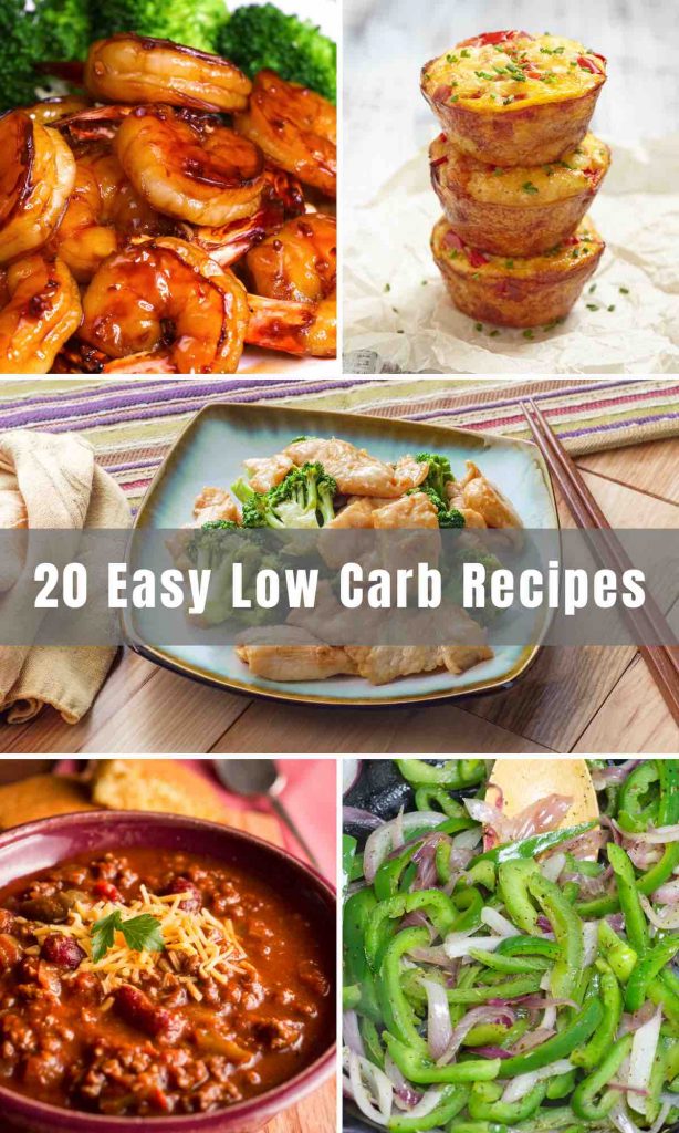 20 Easy & Healthy Low Carb Recipes - IzzyCooking