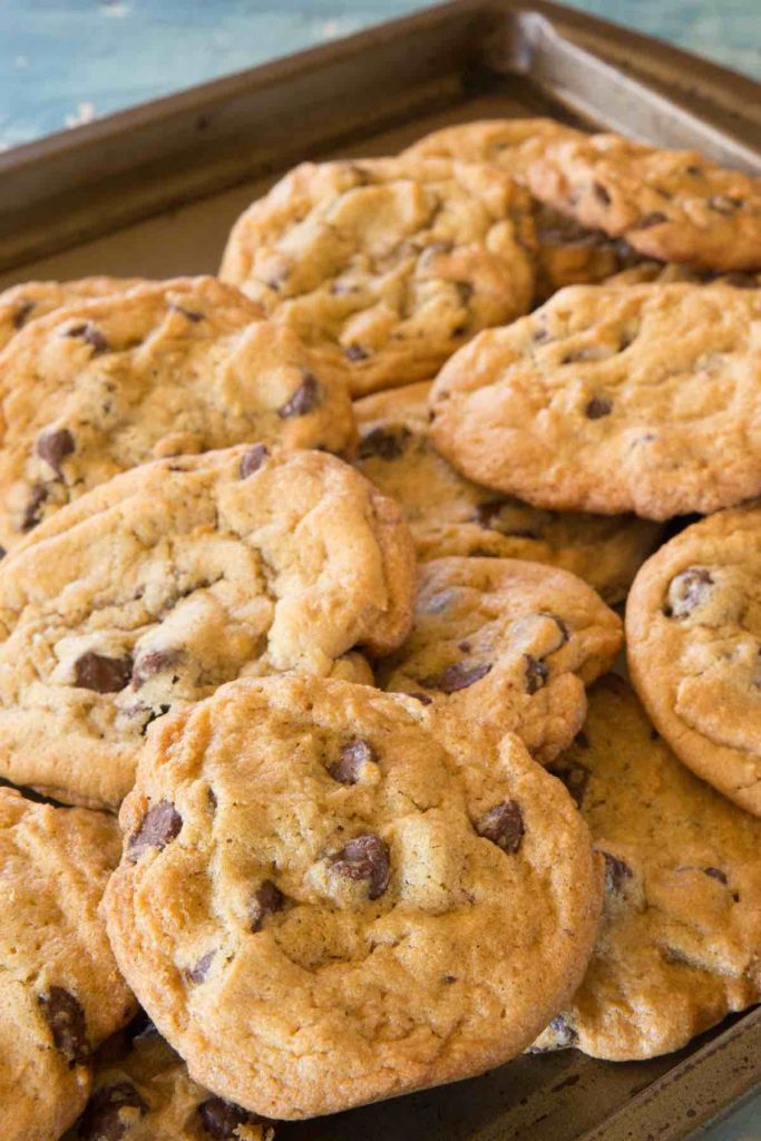 These classic Nestle Toll House Cookies are chewy, buttery, and full of rich original Nestle® Toll House Chocolate Chip Cookies. This recipe is easy to make and features golden brown edges with ooey gooey centers.