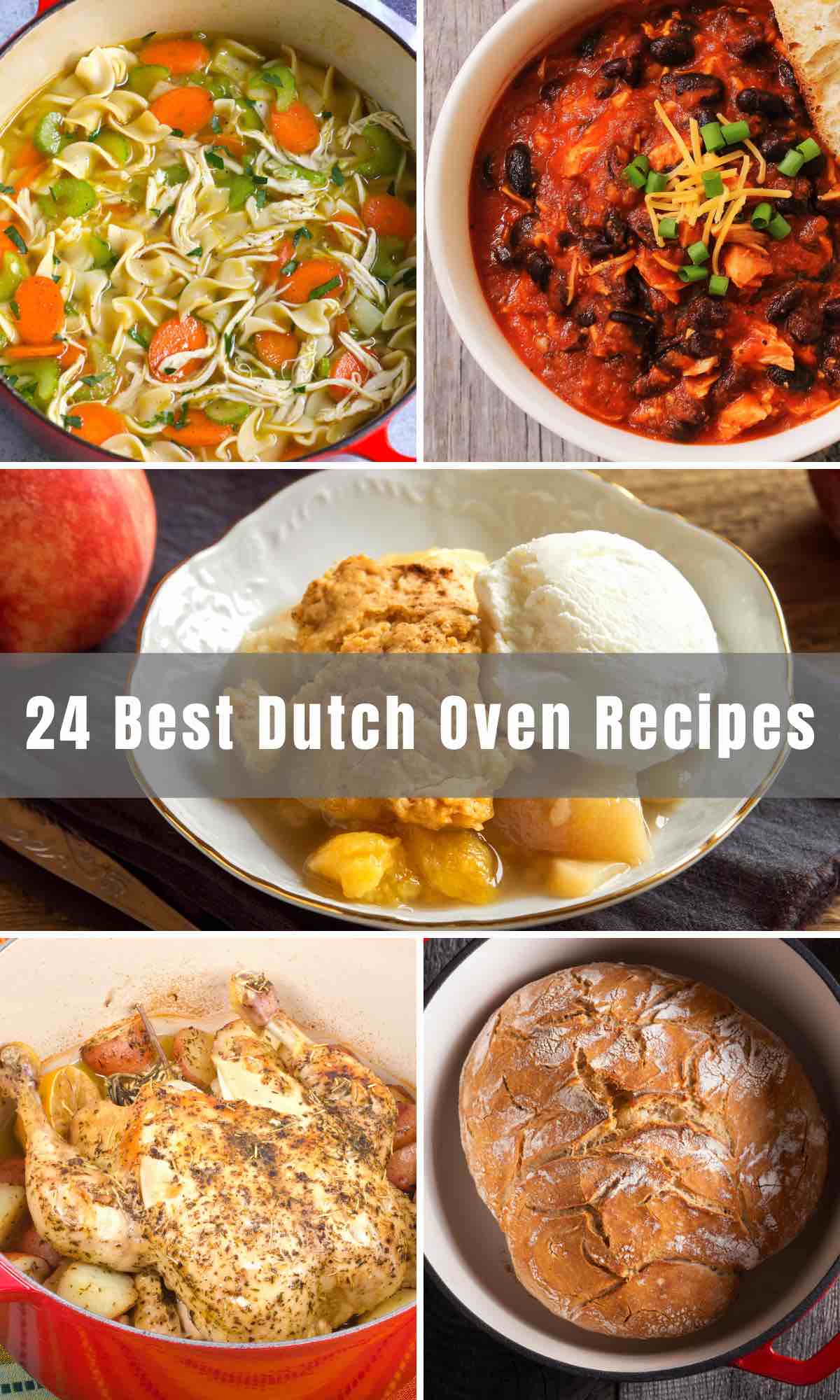 We've collected 24 of the very Best Dutch Oven Recipes that will make your life and your cooking nights so much better! From whipping up everyday meals to conquering campfire feasts, Dutch ovens can truly do it all!