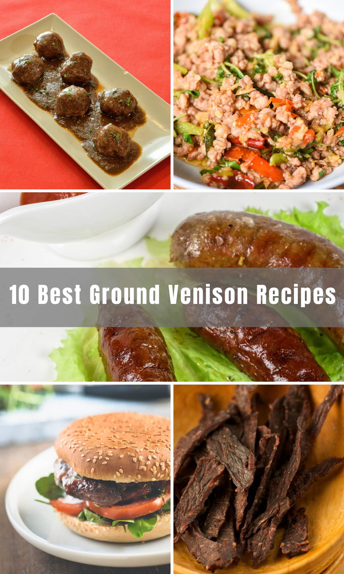 Ground venison is a healthy alternative to ground beef. We've rounded up the 10 Best Ground Venison Recipes that are delicious and easy to make at home. Whether you're craving burgers, chili, or casserole, you'll fall in love with this budget-friendly deer's meat.