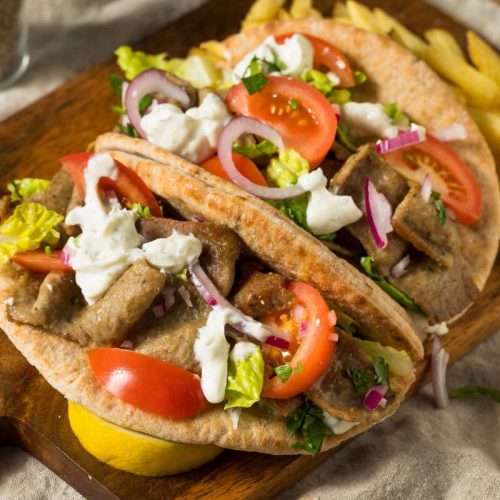 Easy Greek Gyro Sandwich with Tzatziki Sauce - IzzyCooking