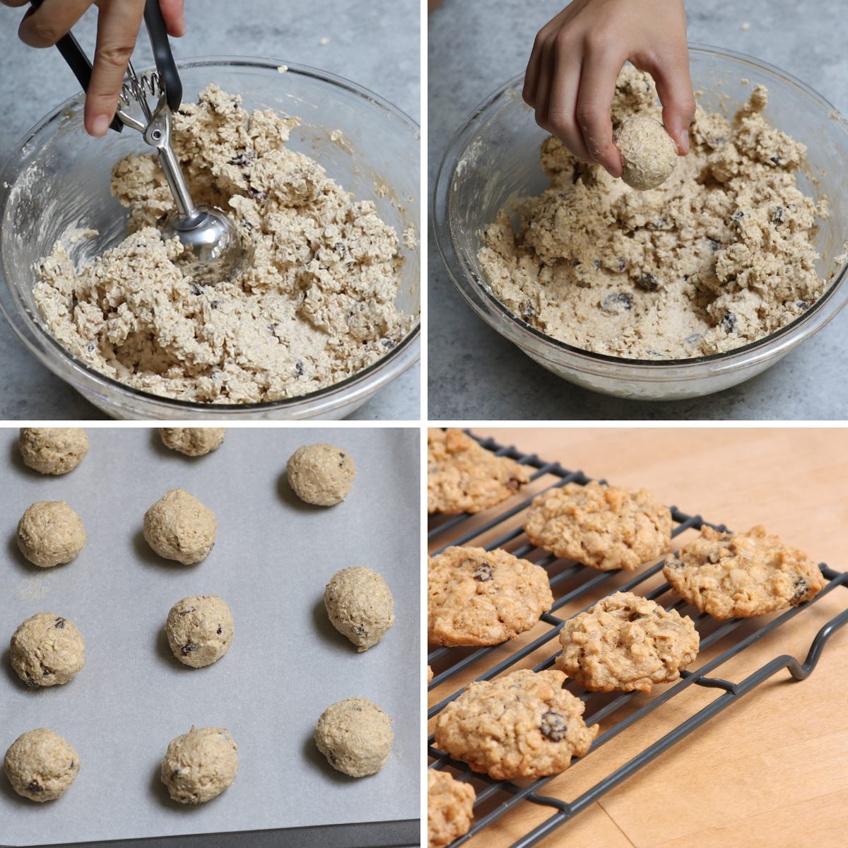 Soft and Chewy Quaker Oatmeal Cookies (Easy Oats Oatmeal Raisin Cookies