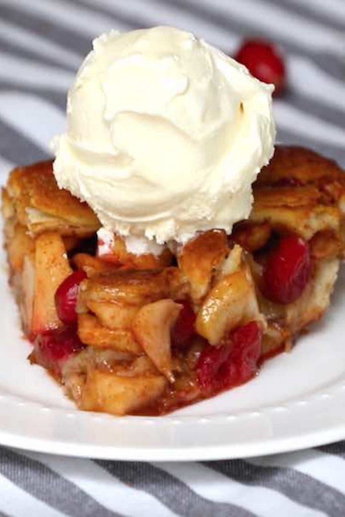 Apple Cranberry Pie