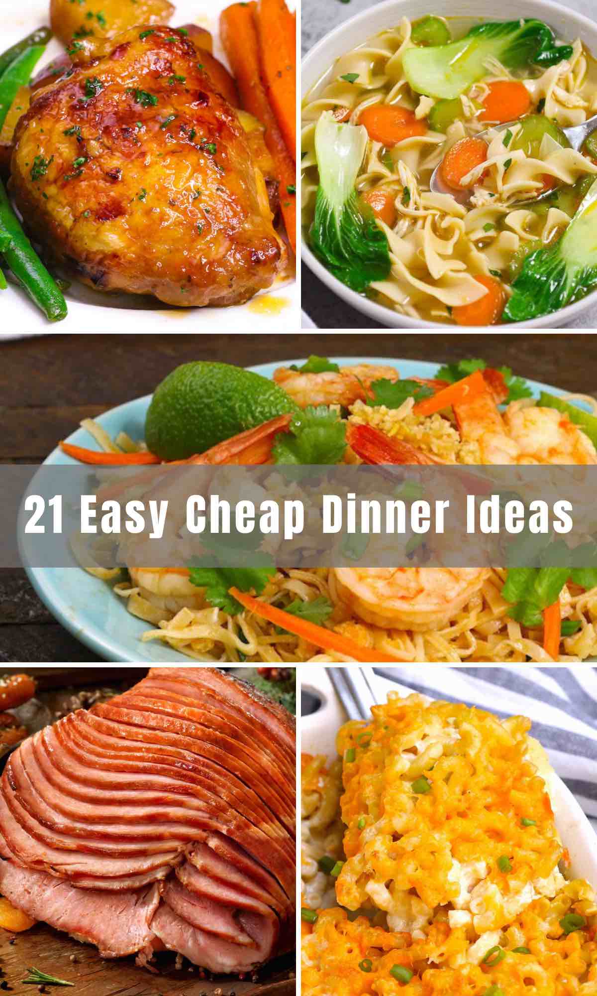 21 Easy Cheap Dinner Ideas (Budget-Friendly Recipes for Family