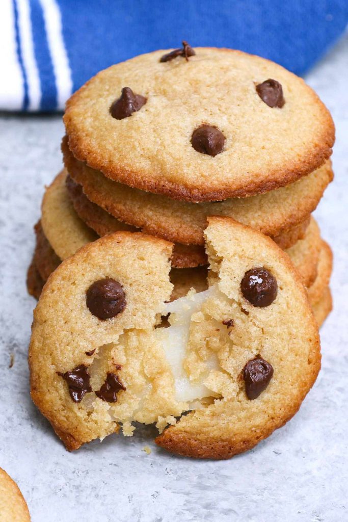 Chocolate Chip Mochi Cookies