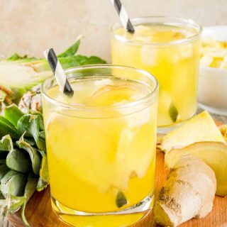 Pineapple Ginger Beer Mocktail