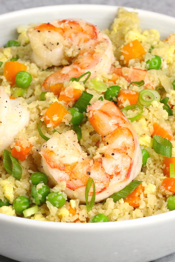 Shrimp Cauliflower Fried Rice