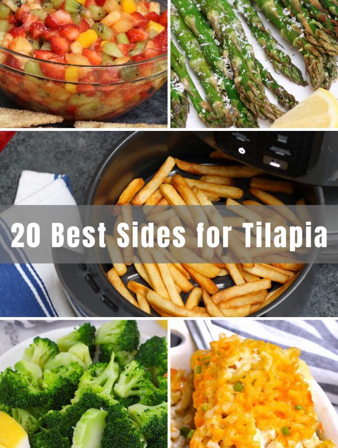 Tilapia is a nutritious and delicious freshwater fish. We've rounded 20 of the Best Sides for Tilapia that are easy to make at home. From vegetables to pasta and rice, these side dishes are perfect to serve with this healthy fish for a complete dinner!