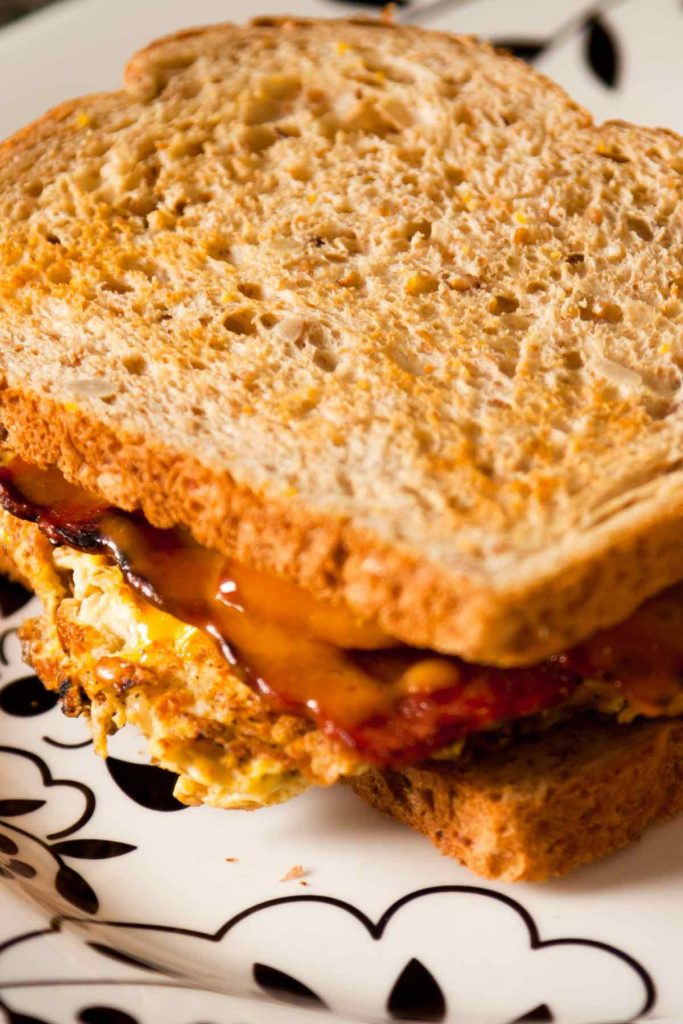 Air Fryer Breakfast Sandwich