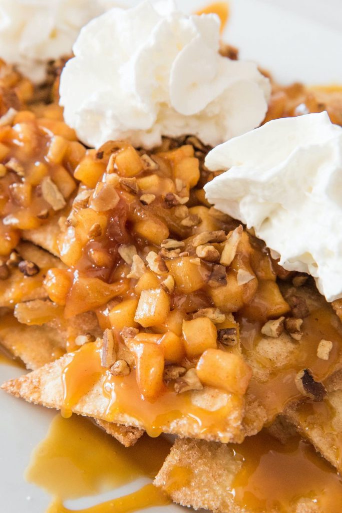 Apple Pie Nachos