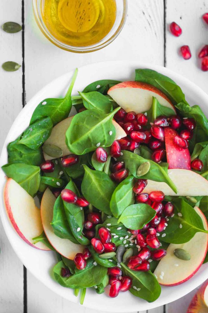 Apple Pomegranate Salad