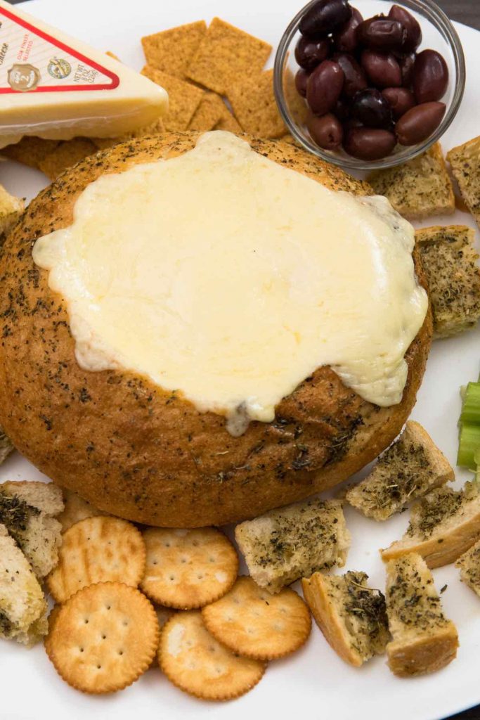 Bread Bowl Cheese Dip