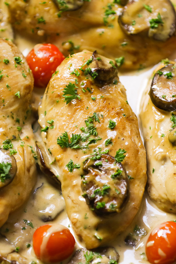 Easy Creamy Chicken Marsala