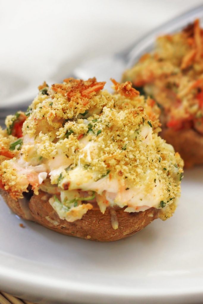 Crab Stuffed Mushrooms