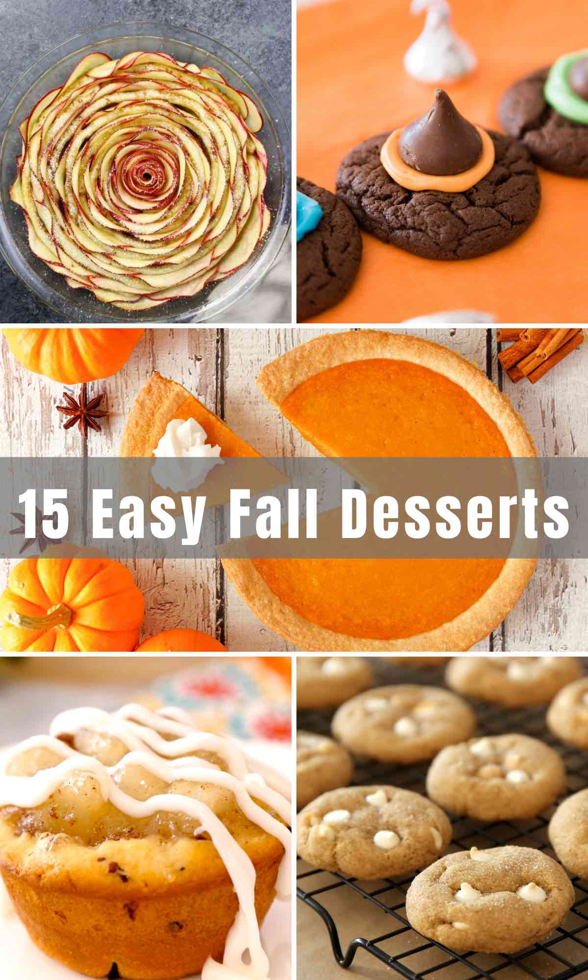 Desserts are the perfect after-dinner treats that hit the spot once the weather starts getting colder and the leaves start falling. We’ll take you through 15 of the Best Fall Dessert Recipes. From pumpkin pie to cinnamon roll tart, to Thanksgiving trifles and apple tacos, get baking and enjoy these cozy autumn desserts!