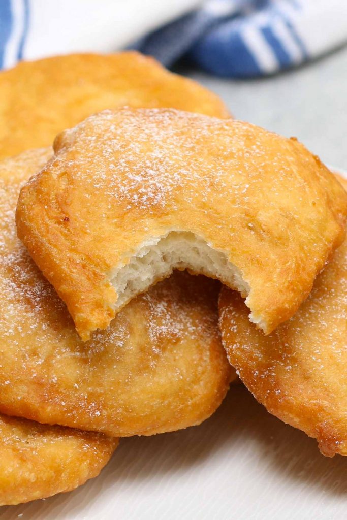 Easy Fried Dough Recipe IzzyCooking