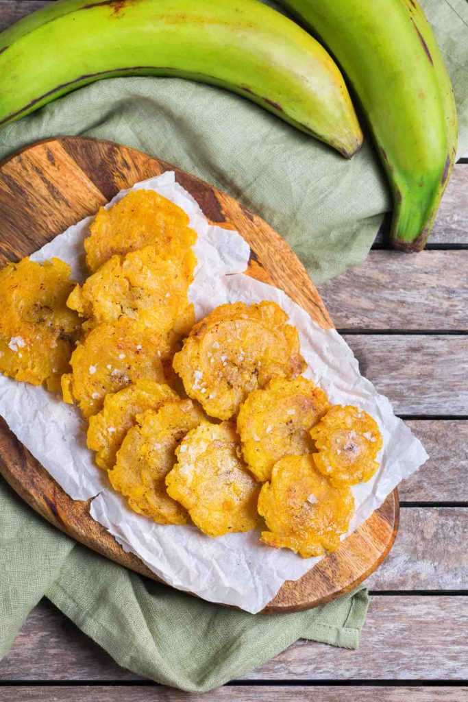 Fried Green Plantains